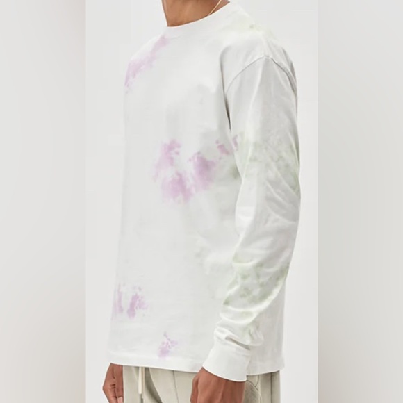 John Elliott Ink Bloom V3 Long Sleeve Tee Sz 4/L - Picture 2 of 10